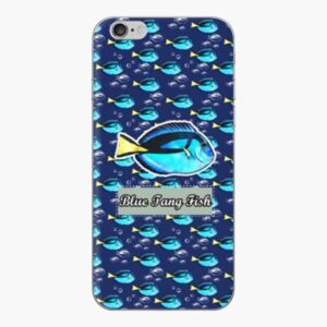Blue Tang Fish Theme iPhone Skin