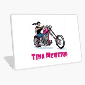 Tina McWeird Laptop Skin