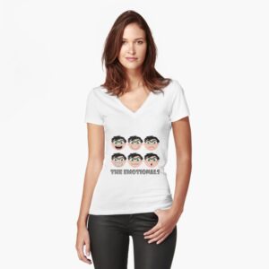 Fitted V-Neck T-Shirt