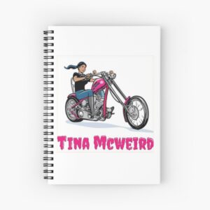 Tina McWeird Spiral Notebook