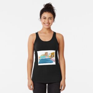 CATS STICK TOGETHER Racerback Tank Top