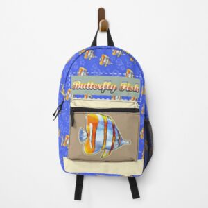 Butterfly Fish Theme Backpack