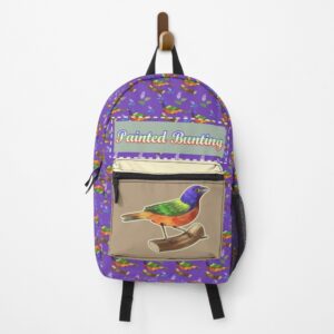 PAINTED BUNTING BIRD Backpack