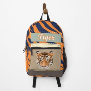 Tiger Themed apparel and accessories Backpack