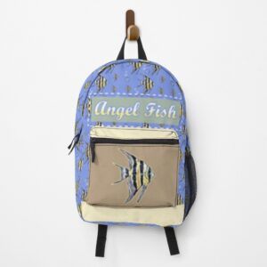 Angel Fish Theme Backpack