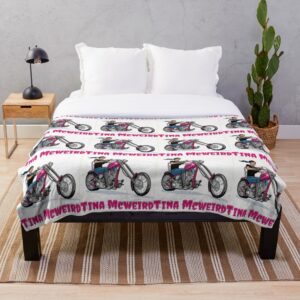 Tina McWeird Throw Blanket