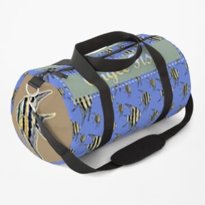 Angel Fish Theme Duffle Bag