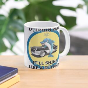 Dolphin Wax Mug