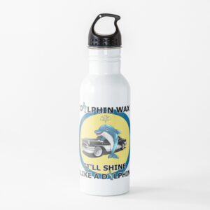 Dolphin Wax Water Bottle